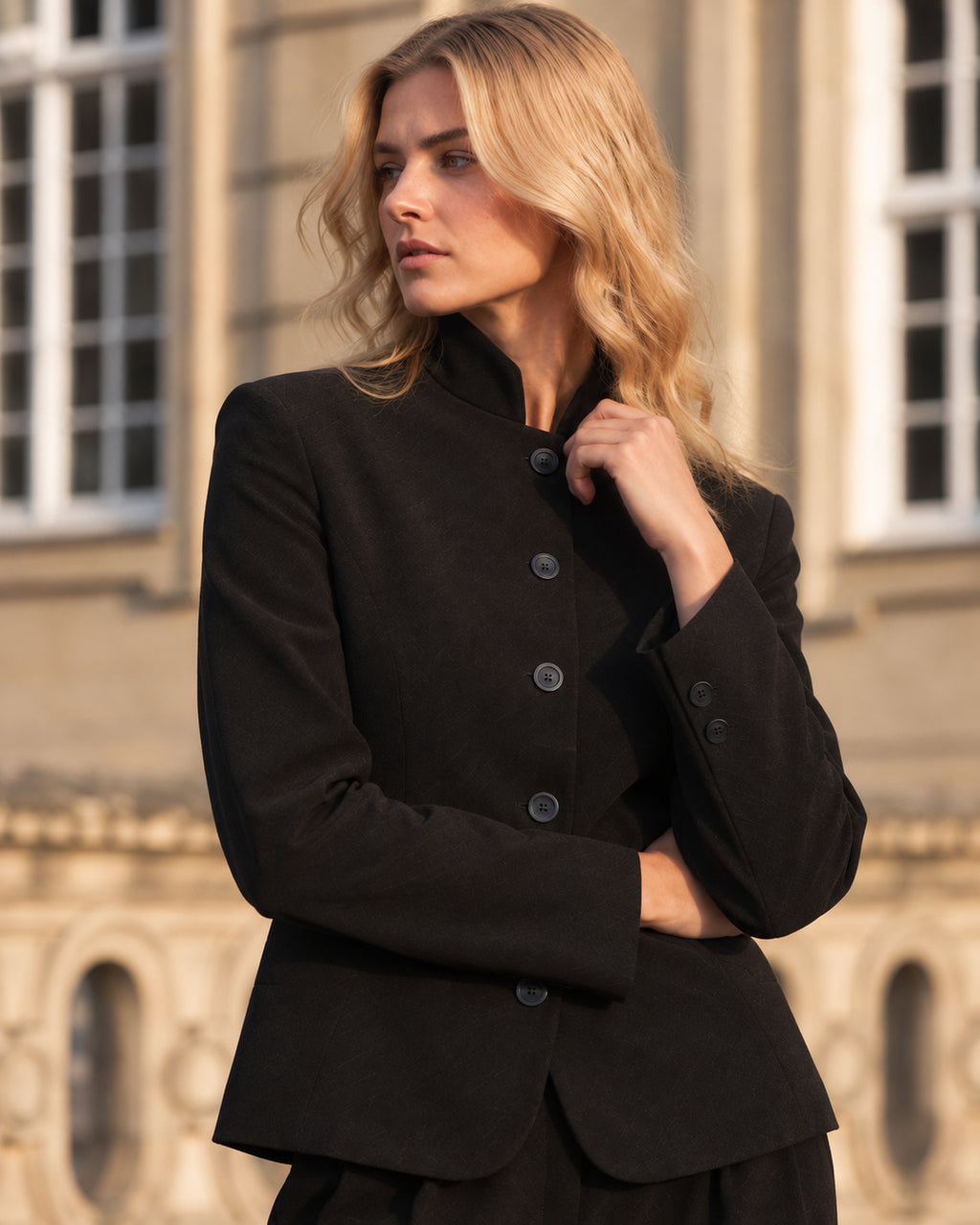 LA ROUGE ApS Solvej Blazer Blazer Black