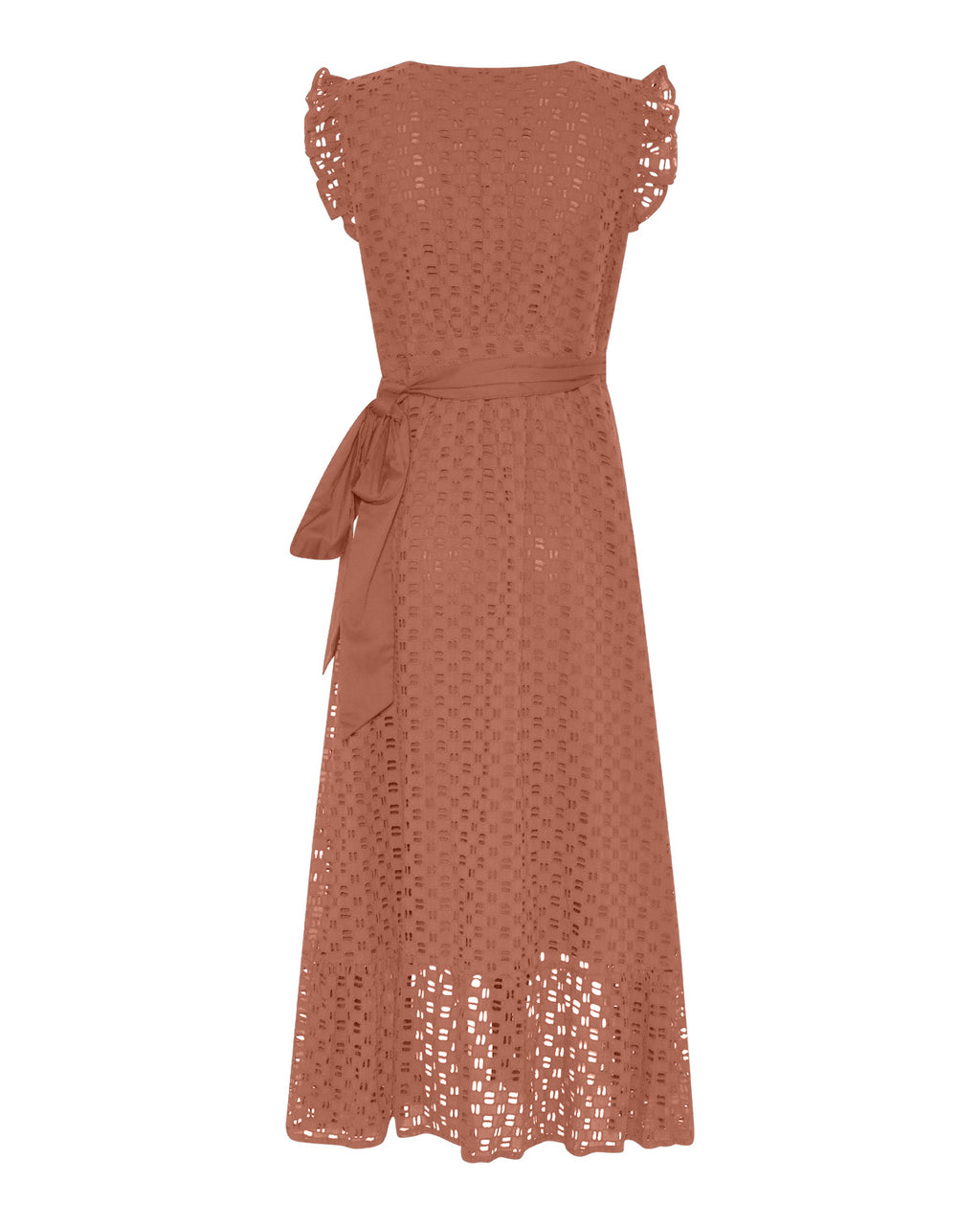 LA ROUGE ApS Stine Dress Dress Terracotta