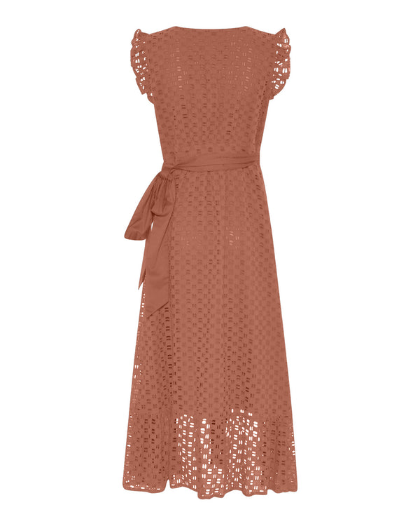 LA ROUGE ApS Stine Dress Dress Terracotta