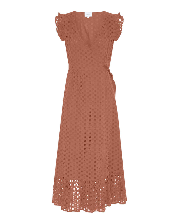 LA ROUGE ApS Stine Dress Dress Terracotta