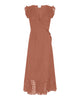 LA ROUGE ApS Stine Dress Dress Terracotta