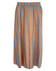 LA ROUGE ApS Stinna Skirt Skirt Camel / Blue Stripe