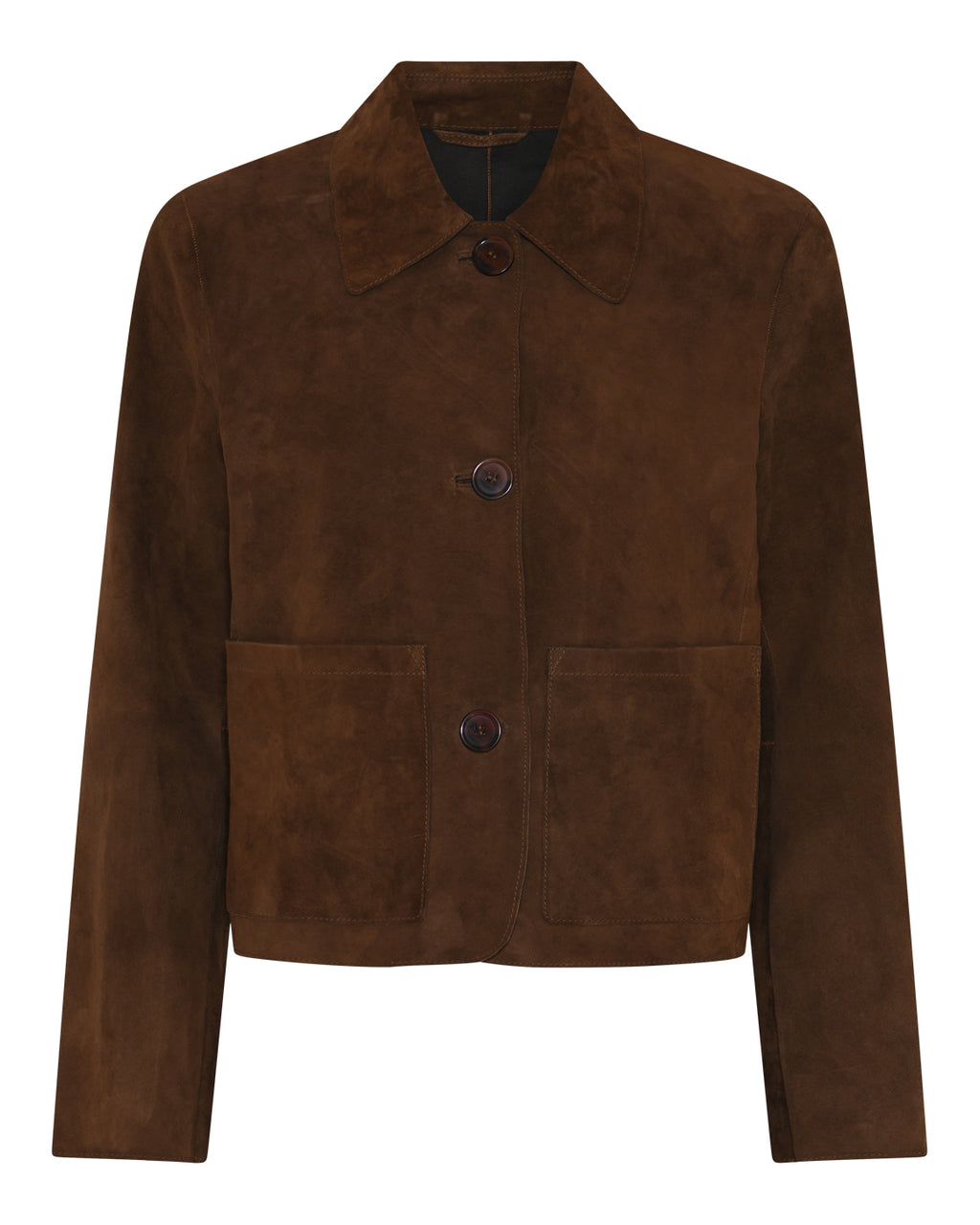 LA ROUGE ApS Sussi Suede Jacket Blazer Chocolate Brown