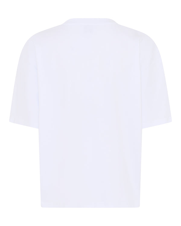 LA ROUGE ApS T-shirt w. Oyster Print T-shirt White