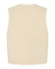 LA ROUGE ApS Teddy Waistcoat Waistcoat Off White