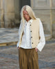 LA ROUGE ApS Teddy Waistcoat Waistcoat Off White