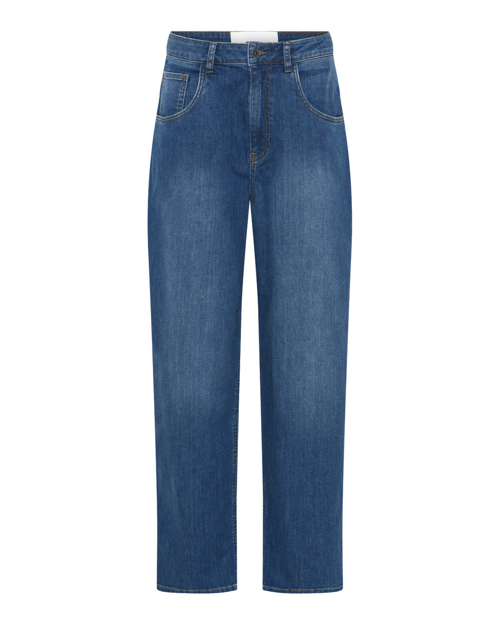 LA ROUGE ApS Tenna Barrel Jeans Pants Blue Washed Denim