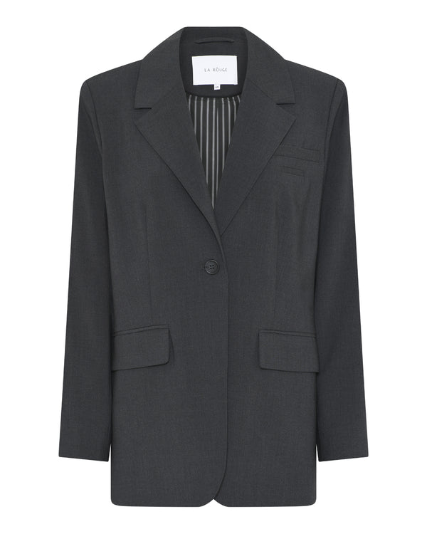 LA ROUGE ApS Trine Blazer Blazer Dark Grey