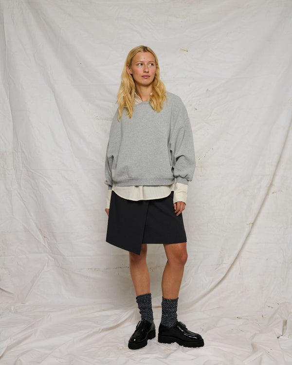 LA ROUGE ApS Trine Skirt Skirt Dark Grey