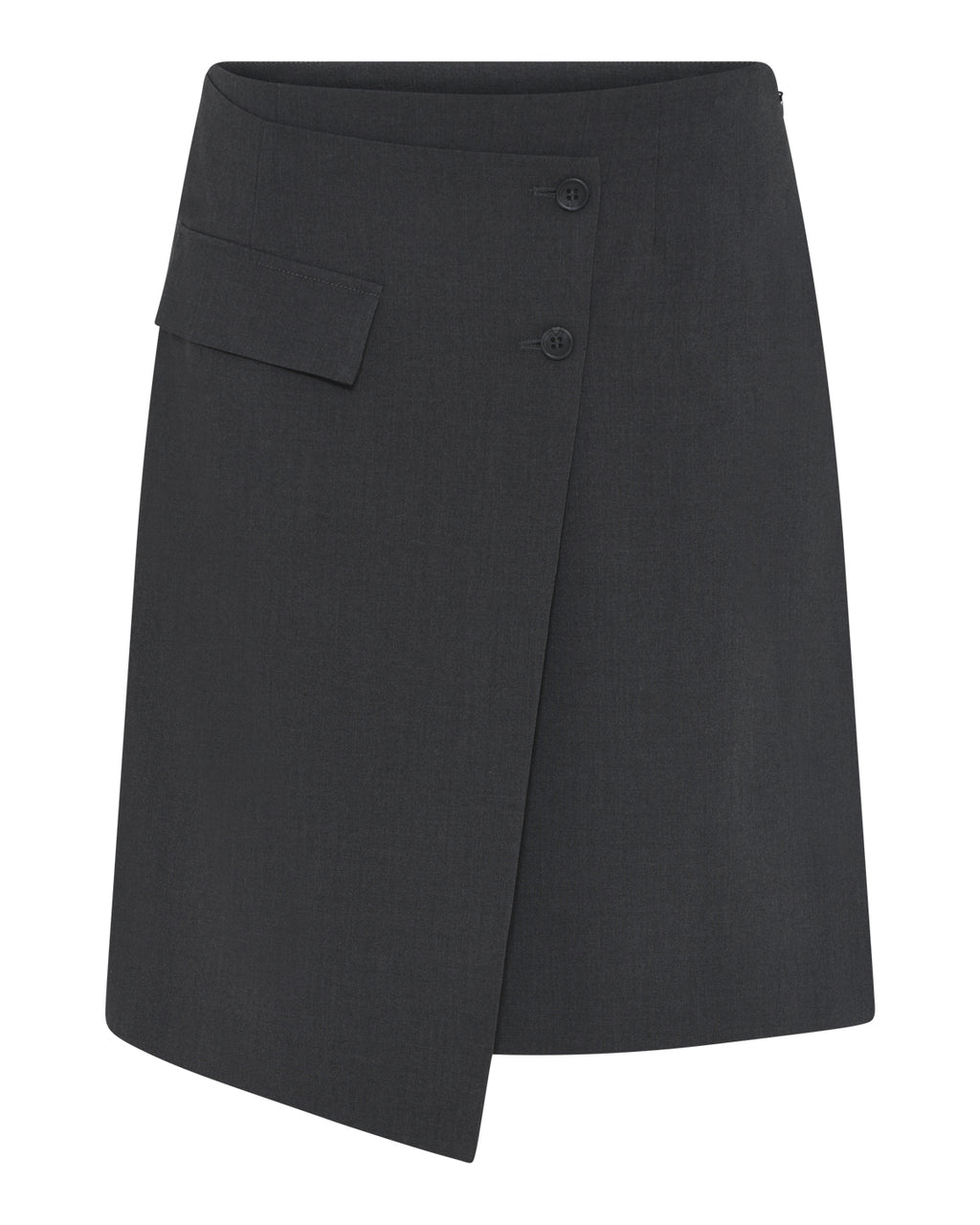 LA ROUGE ApS Trine Skirt Skirt Dark Grey