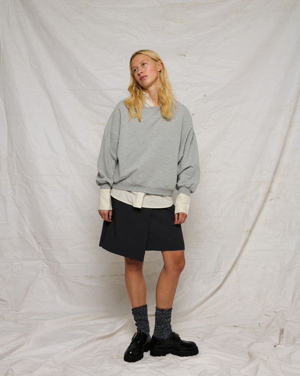 LA ROUGE ApS Trine Skirt Skirt Dark Grey