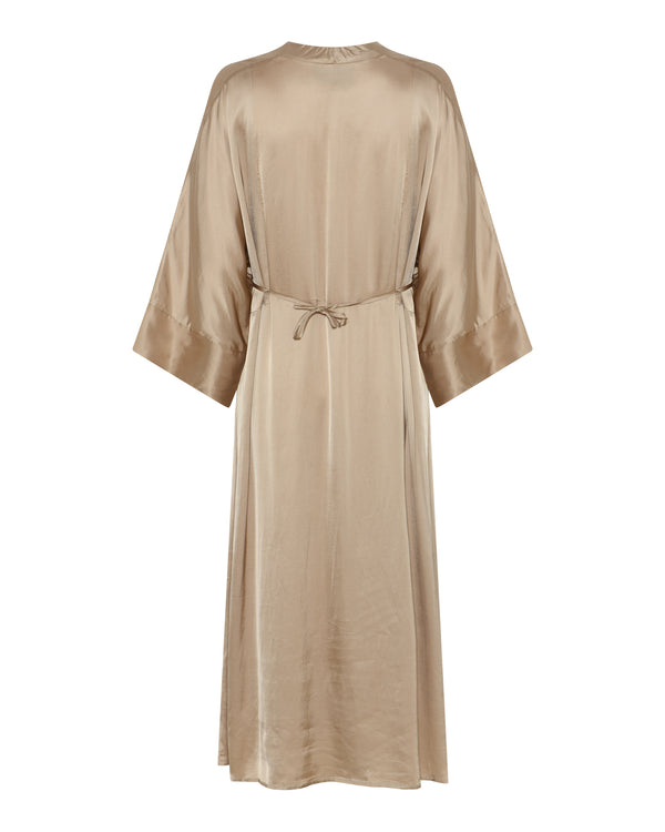 LA ROUGE ApS Vera Wrap Dress Dress Gold