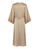 LA ROUGE ApS Vera Wrap Dress Dress Gold