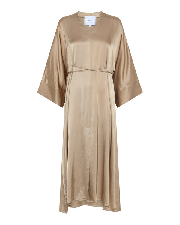 LA ROUGE ApS Vera Wrap Dress Dress Gold