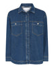 LA ROUGE ApS Vibe Jacket Jacket Denim Stone Wash