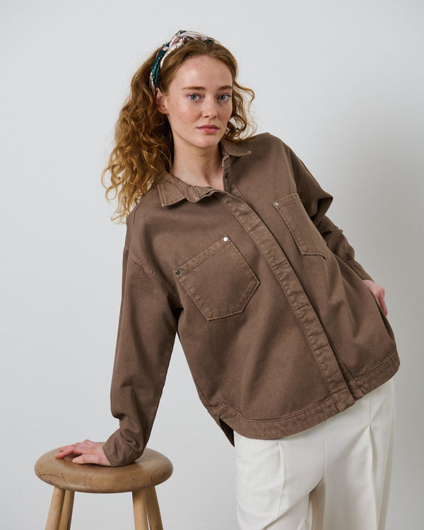 LA ROUGE ApS Vibeke Jacket Jacket Soil Brown