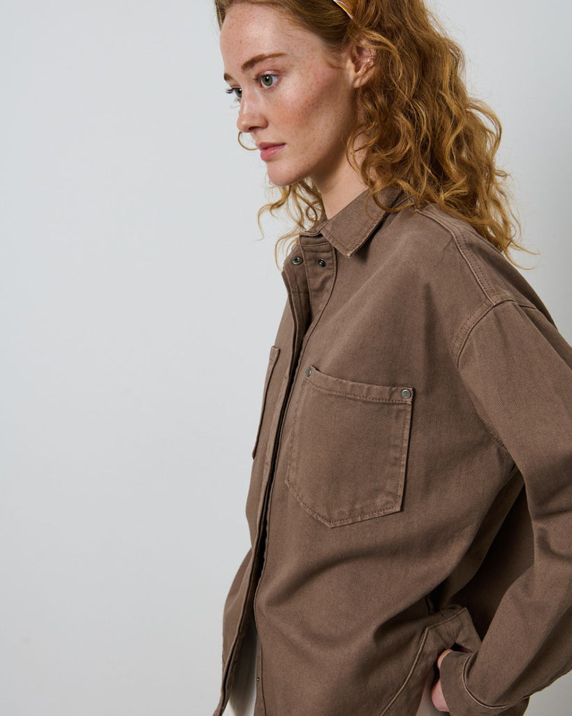 LA ROUGE ApS Vibeke Jacket Jacket Soil Brown