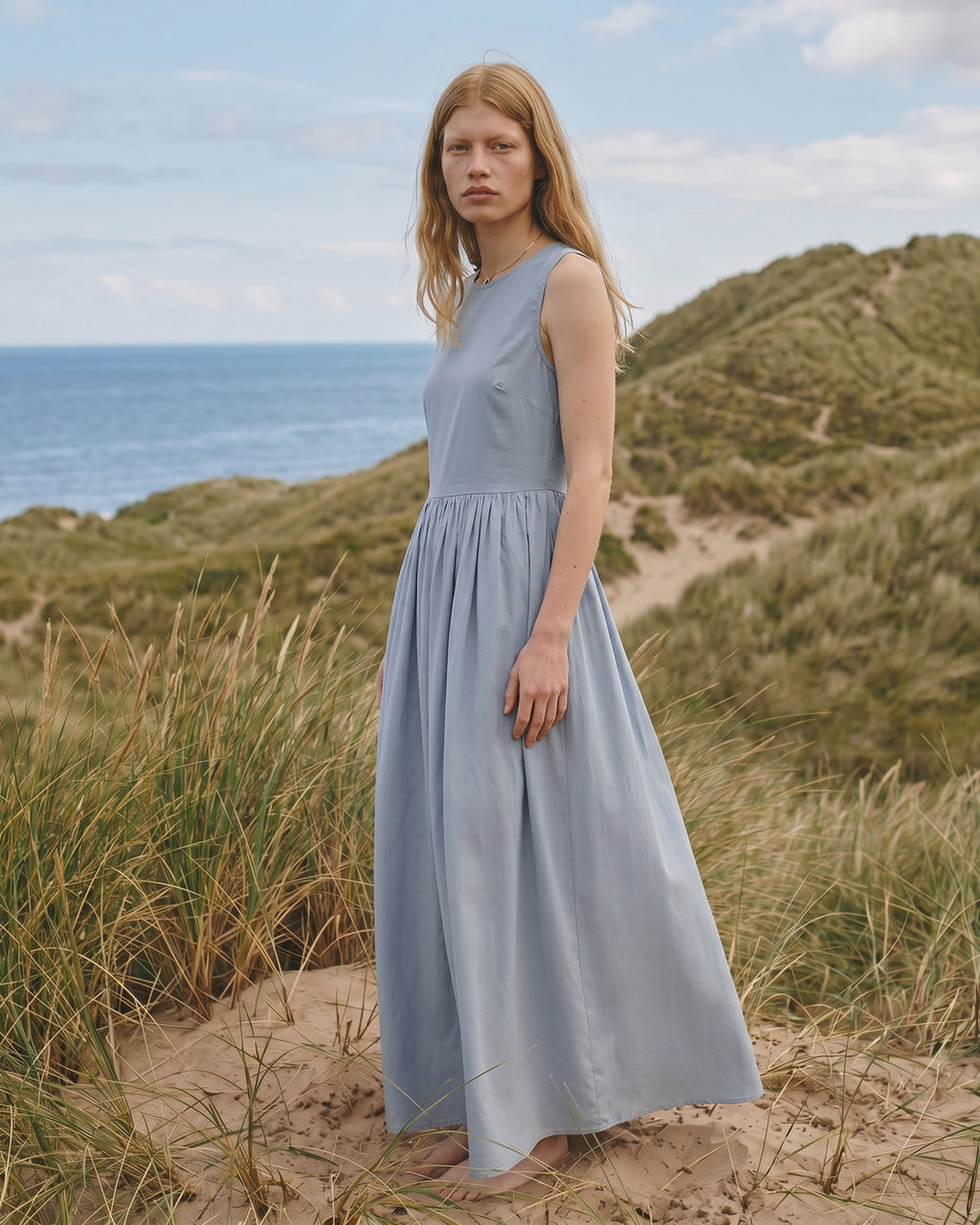 LA ROUGE ApS Vicky Dress Dress Faded Blue