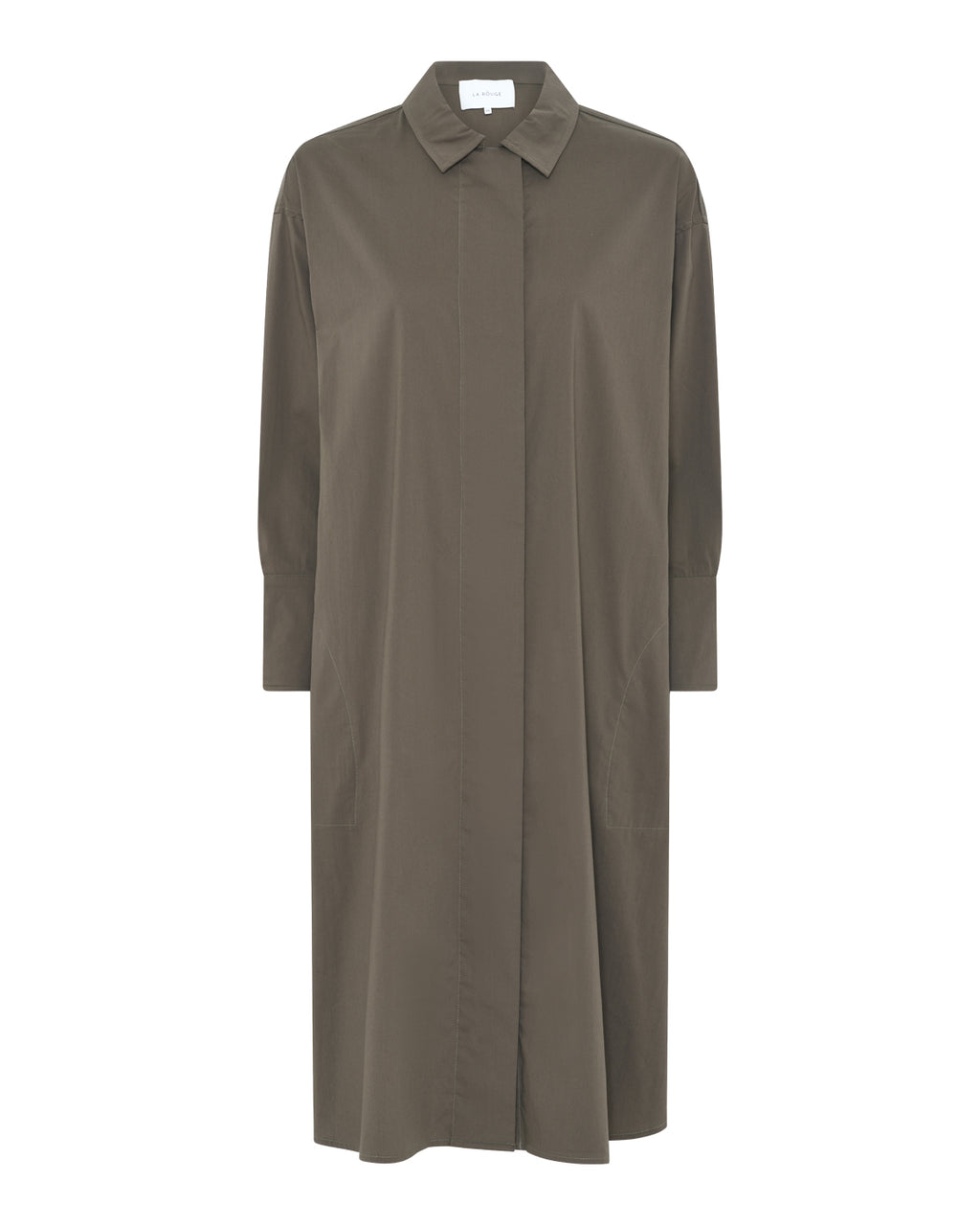 LA ROUGE ApS Vilda Dress Dress Army Green