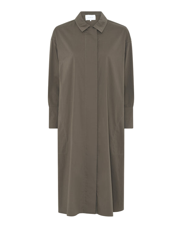 LA ROUGE ApS Vilda Dress Dress Army Green