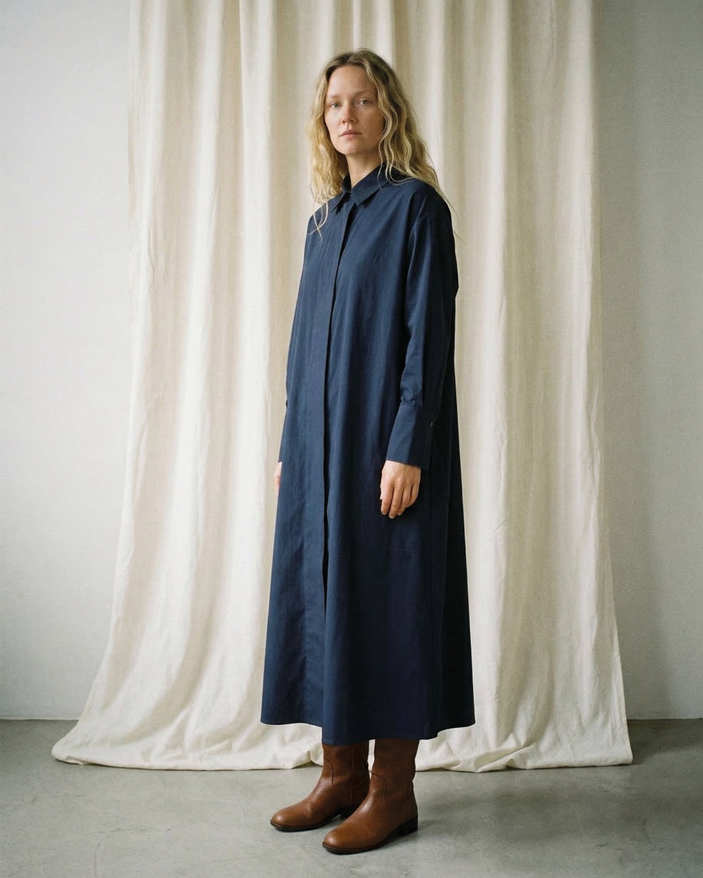 LA ROUGE ApS Vilda Dress Dress Navy
