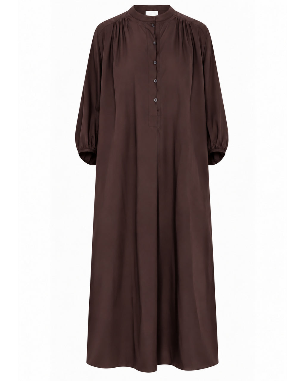 LA ROUGE ApS Vilma-Louise Shirt Dress Dress Dark Brown