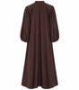 LA ROUGE ApS Vilma-Louise Shirt Dress Dress Dark Brown