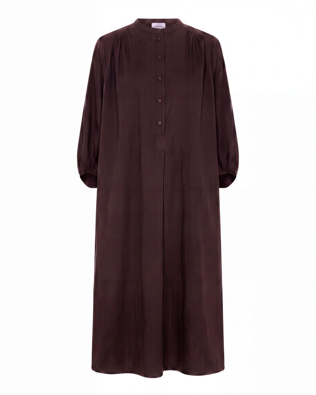 LA ROUGE ApS Vilma-Louise Shirt Dress Dress Dark Brown