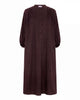 LA ROUGE ApS Vilma-Louise Shirt Dress Dress Dark Brown