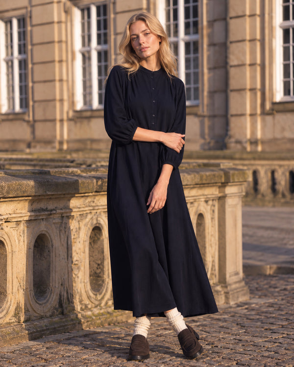 LA ROUGE ApS Vilma-Louise Shirt Dress Dress Navy