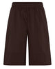 LA ROUGE ApS Vilma Bermuda Shorts Shorts Dark Brown