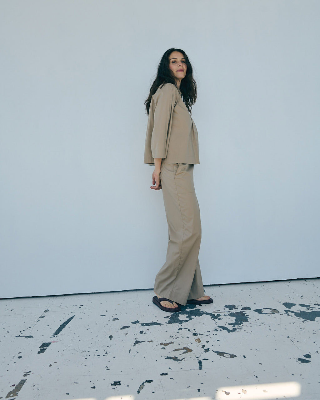 LA ROUGE ApS Vilma Pants Pants Dark Sand