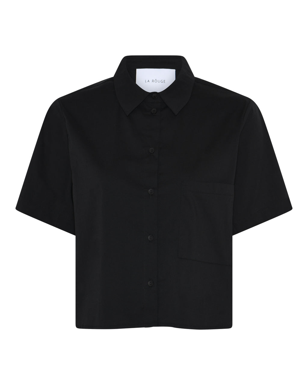 LA ROUGE ApS Vilma S/S Shirt Short Sleeve Black
