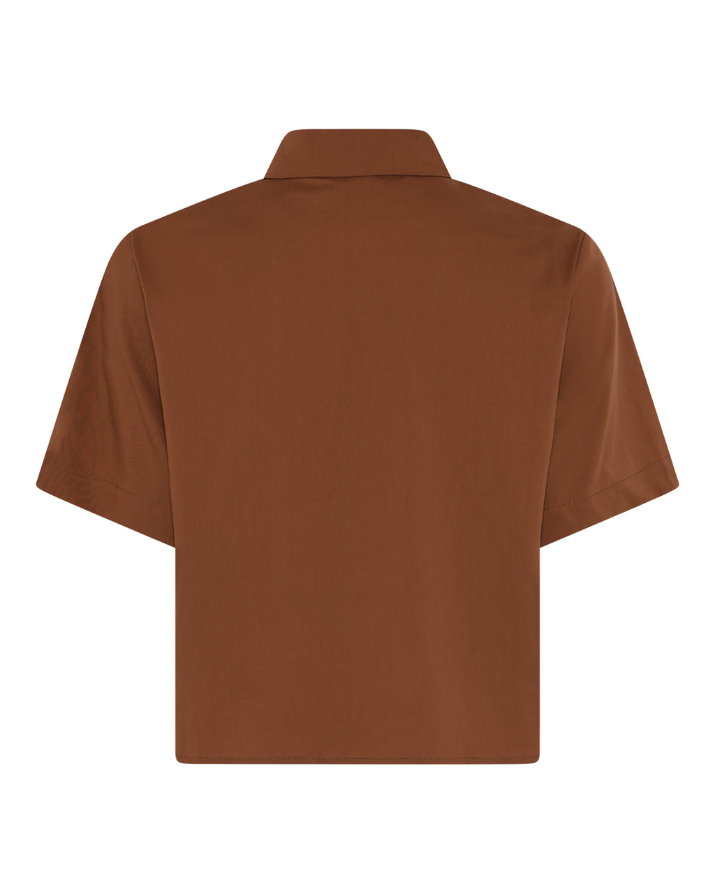 LA ROUGE ApS Vilma S/S Shirt Short Sleeve Chestnut