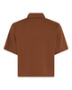 LA ROUGE ApS Vilma S/S Shirt Short Sleeve Chestnut