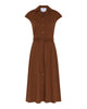 LA ROUGE ApS Vilma Shirtdress Shirtdress Chestnut