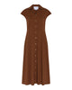 LA ROUGE ApS Vilma Shirtdress Shirtdress Chestnut