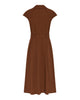 LA ROUGE ApS Vilma Shirtdress Shirtdress Chestnut