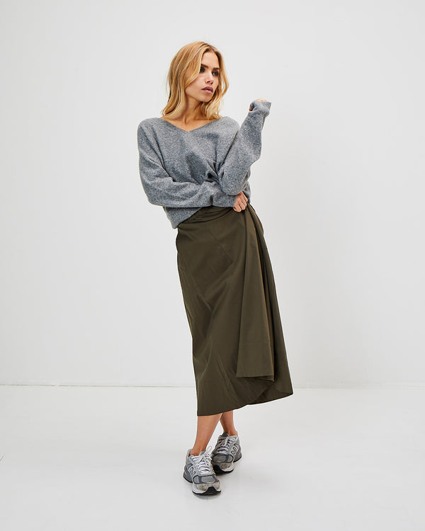 LA ROUGE ApS Vilma Skirt Skirt Army Green