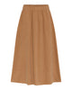 LA ROUGE ApS Vilma Skirt - Corduroy Skirt Camel