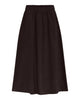 LA ROUGE ApS Vilma Skirt - Corduroy Skirt Dark Brown