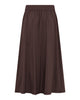 LA ROUGE ApS Vilma Skirt - Long Skirt Dark Brown