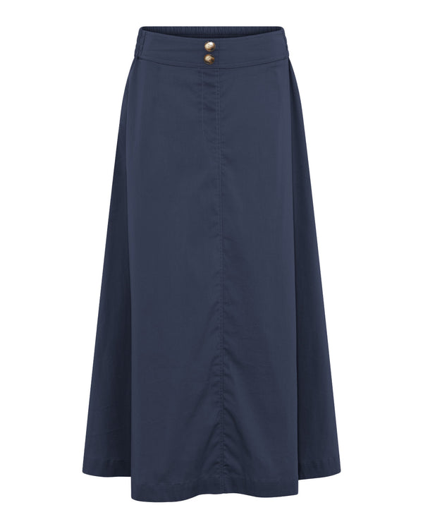 LA ROUGE ApS Vilma Skirt - Long Skirt Navy