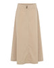 LA ROUGE ApS Vilma Skirt - Long Skirt Sand
