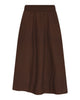LA ROUGE ApS Vilma Skirt Striped Skirt Brown stripes