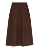 LA ROUGE ApS Vilma Skirt Striped Skirt Brown stripes