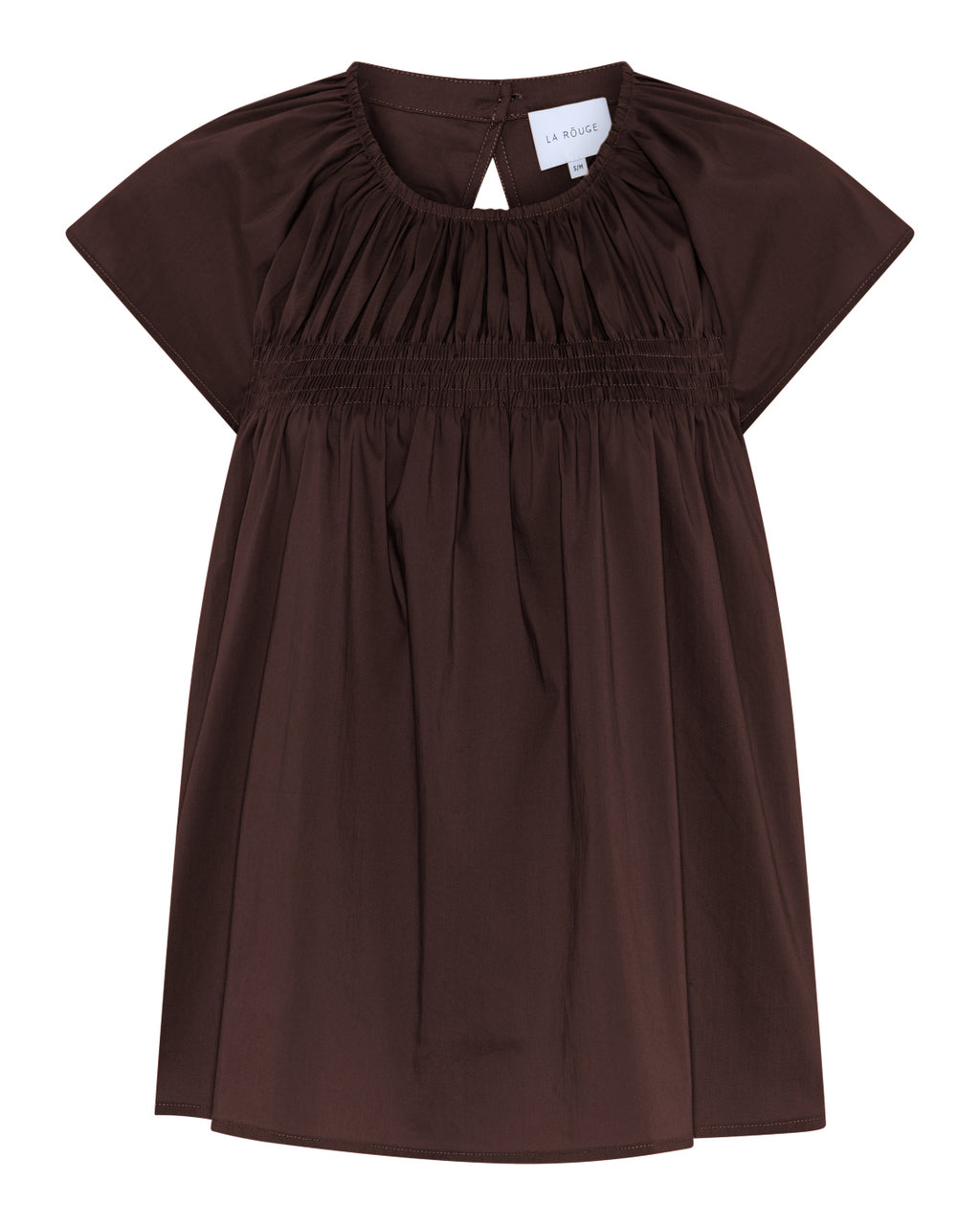LA ROUGE ApS Vilma Sleeveless Top Sleeveless Top Dark Brown