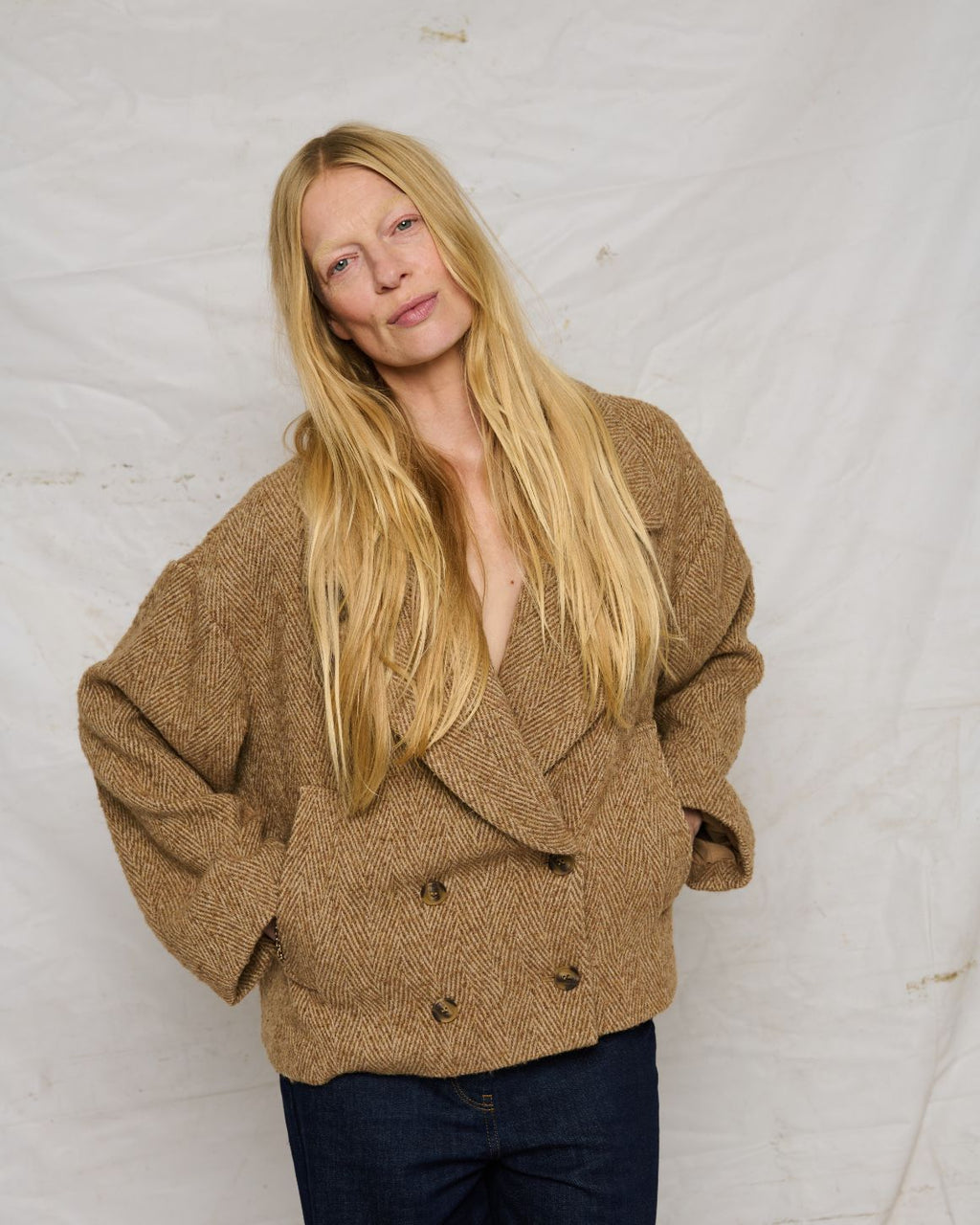 LA ROUGE ApS Winnie Wool Jacket Jacket Camel