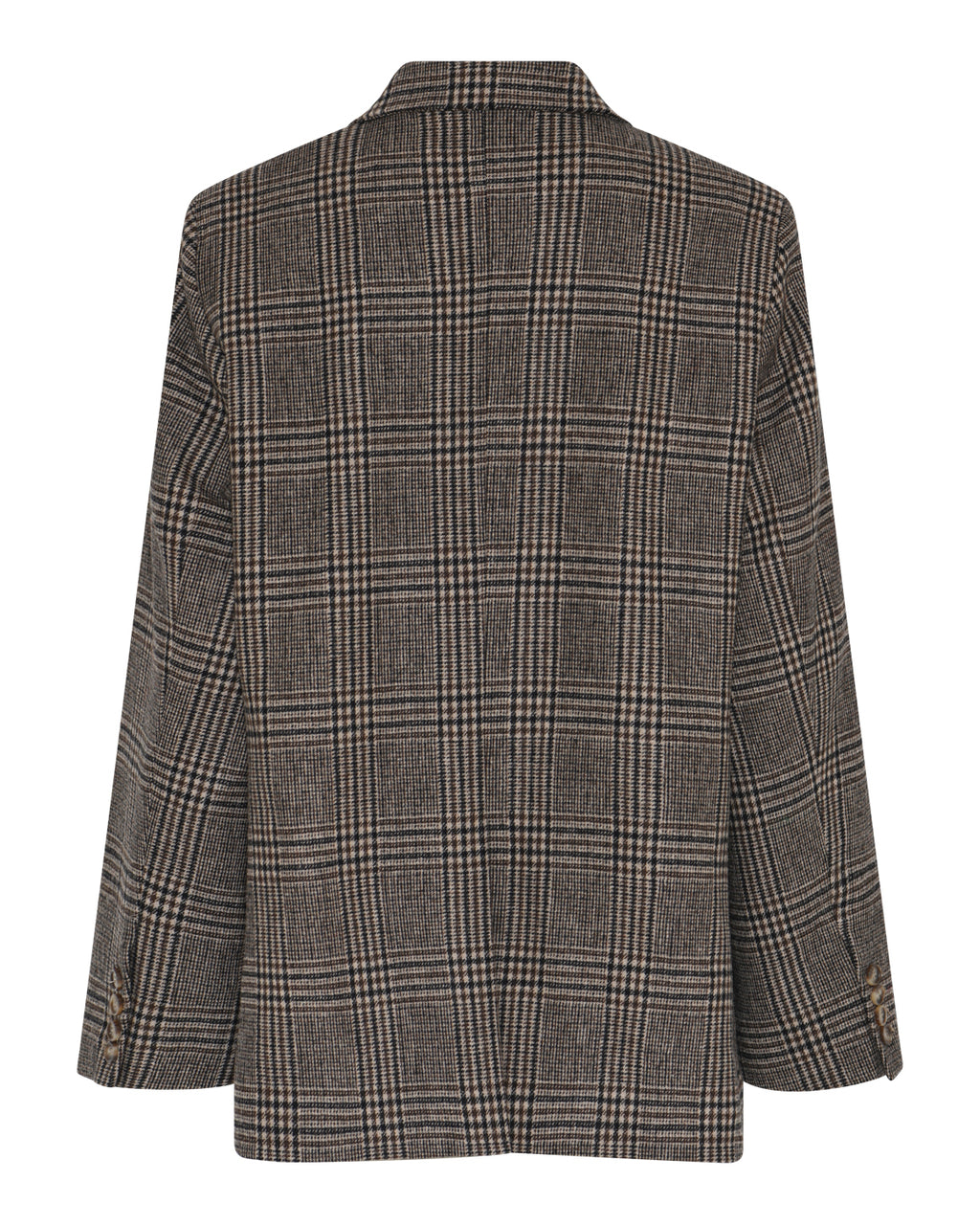 LA ROUGE ApS Winnie Wool Jacket Jacket Brown Checks