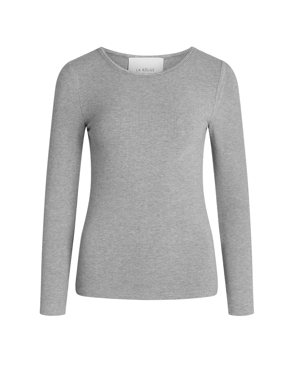 LA ROUGE ApS NOOS - Lisa L/S t-shirt T-shirt Grey Melange